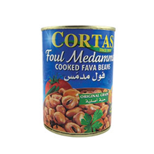 Picture of CORTAS BOILED BEANS (FAVA)400gX24pcs