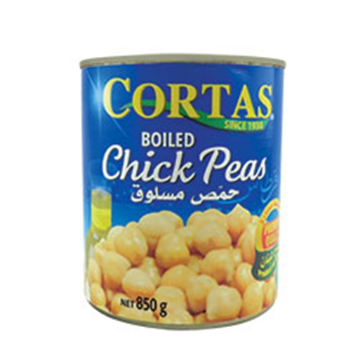 Picture of CORTAS CHICKPEAS BOILED 850g x12