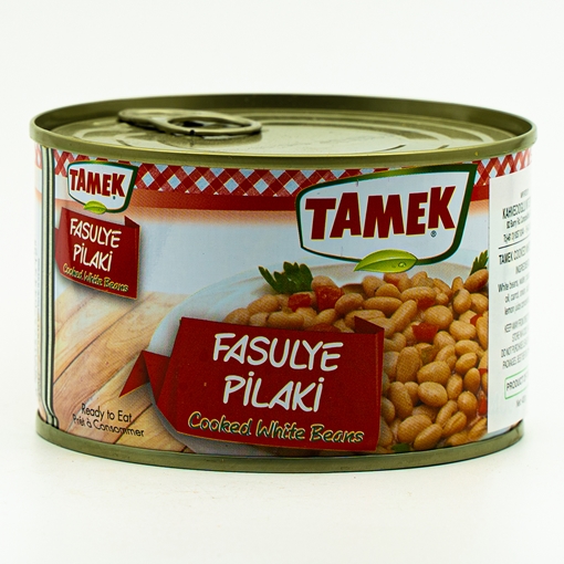 Picture of TAMEK COOKED WHITE BEANS PILAKI 400gX12
