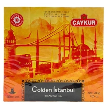 Picture of Caykur Tea Black Golden Istanbul 200gx16