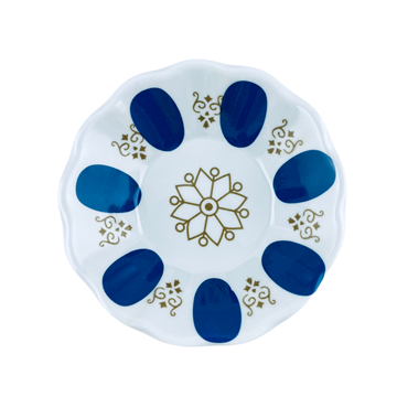 Picture of Plate Tea Melamin 1 x 12 Blue